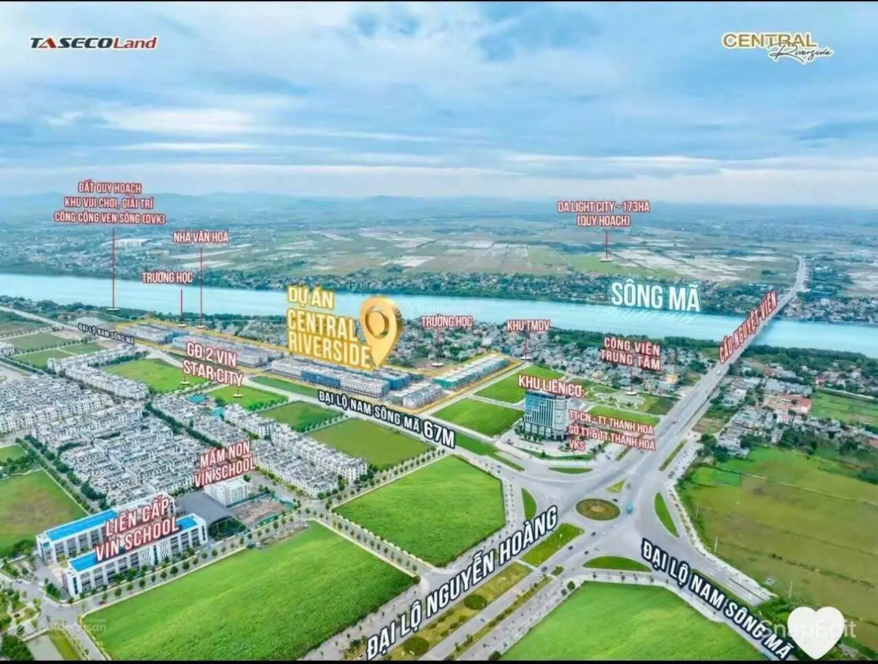 Suất ngoại giao liền kề 80m2 tại Central Riverside Thanh Hóa. LH 0904 682 ***