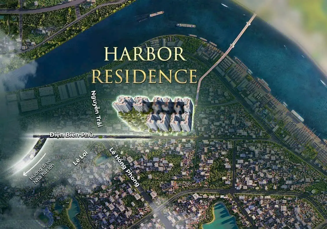 Căn góc siêu đẹp Toà CT3B - Đẹp nhất Tổng kho 3 Lạc Viên - Harbor Residence
