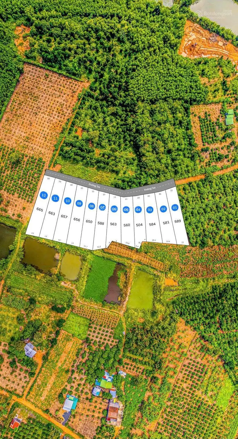 Chỉ 145 triêu/lô 600m2 - Đất Trung tâm thị trấn Eakar - Sổ hồng riêng