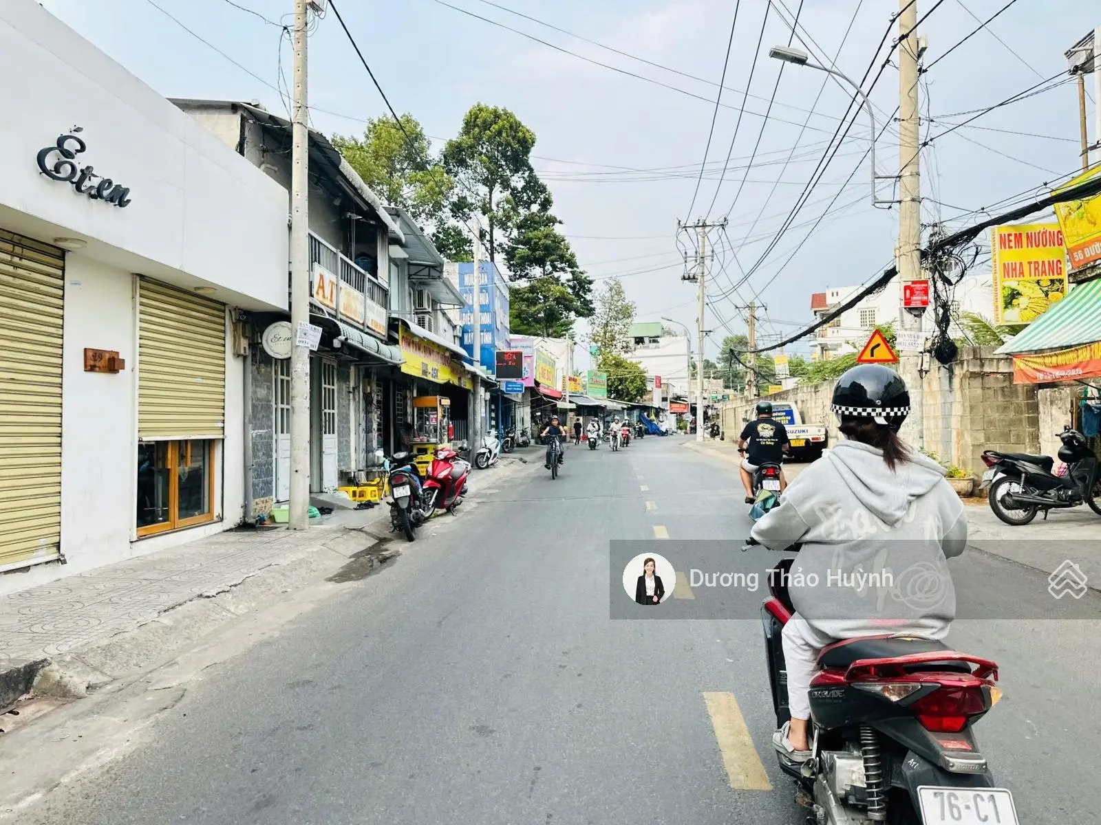 Nhà 2 mặt tiền kd đỉnh đường 17 - linh chiểu- cho thuê 22tr/thg -76m2- ngay đh ngân hàng có tl tốt