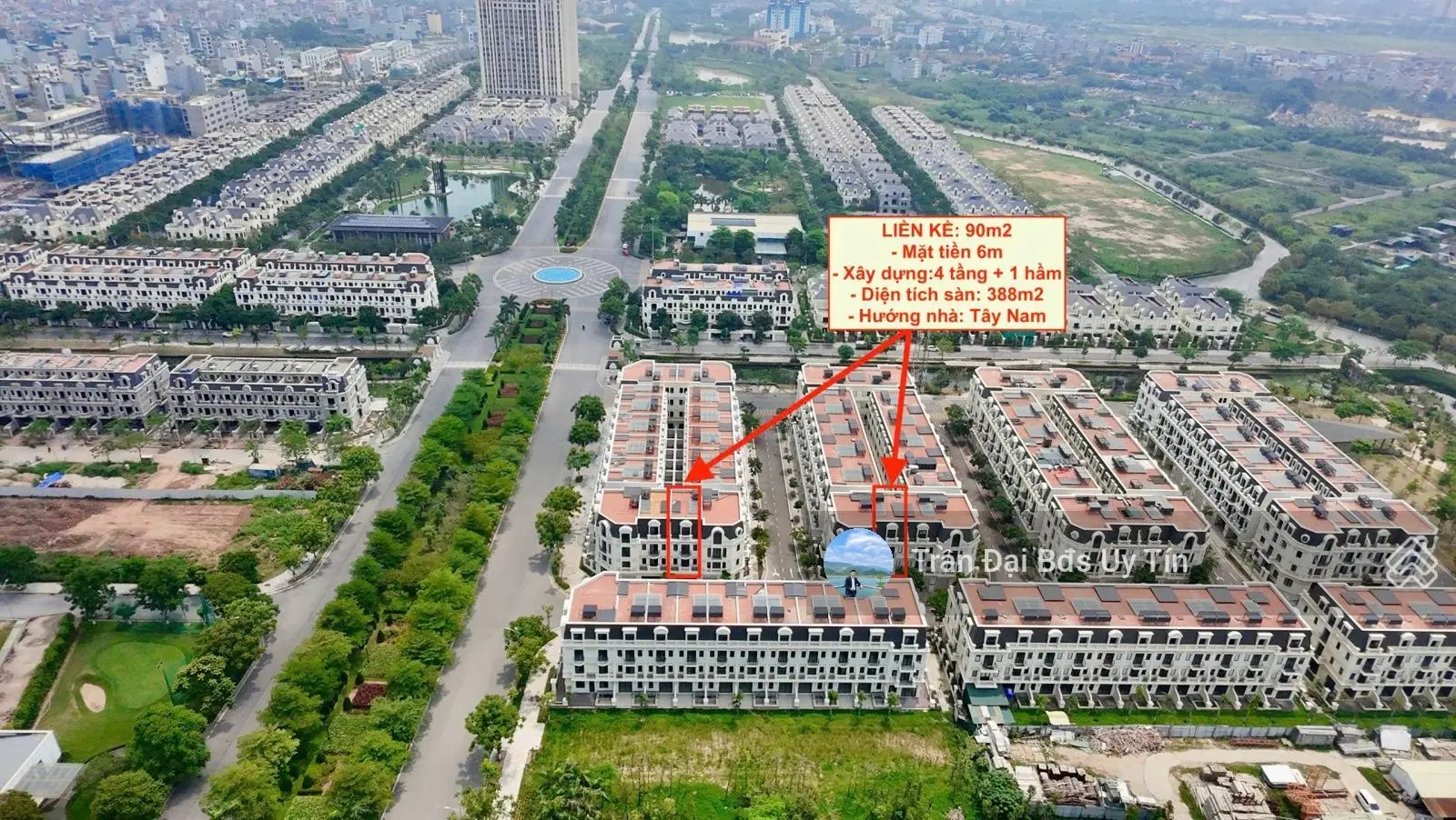 Còn 2 Căn 90m2, mặt tiền 6m - Hàng trực tiếp Chủ đầu tư - Chiết khấu ngay 2.9tỷ - Nhận nhà luôn.
