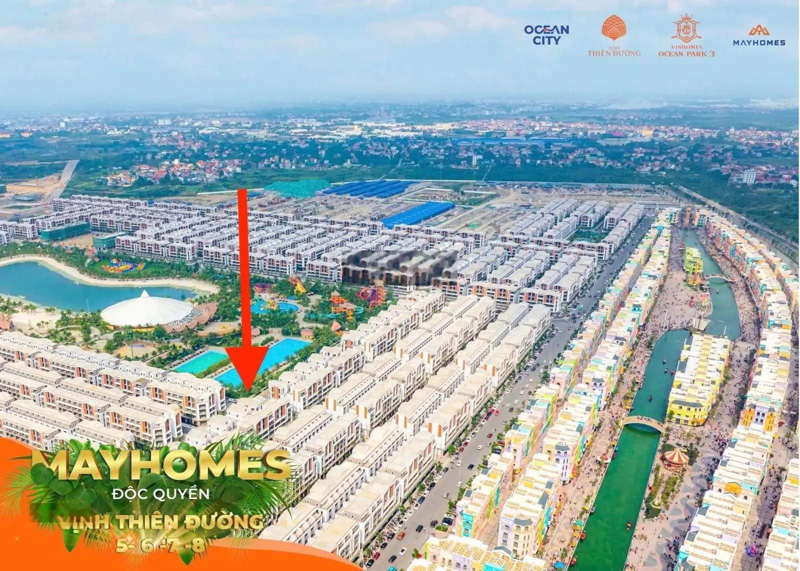 Biệt thự đơn lập view Biển Hồ đẹp và VIP nhất Vinhomes OCP 3, DT: 285,2m2, gần 600m2 xây dựng