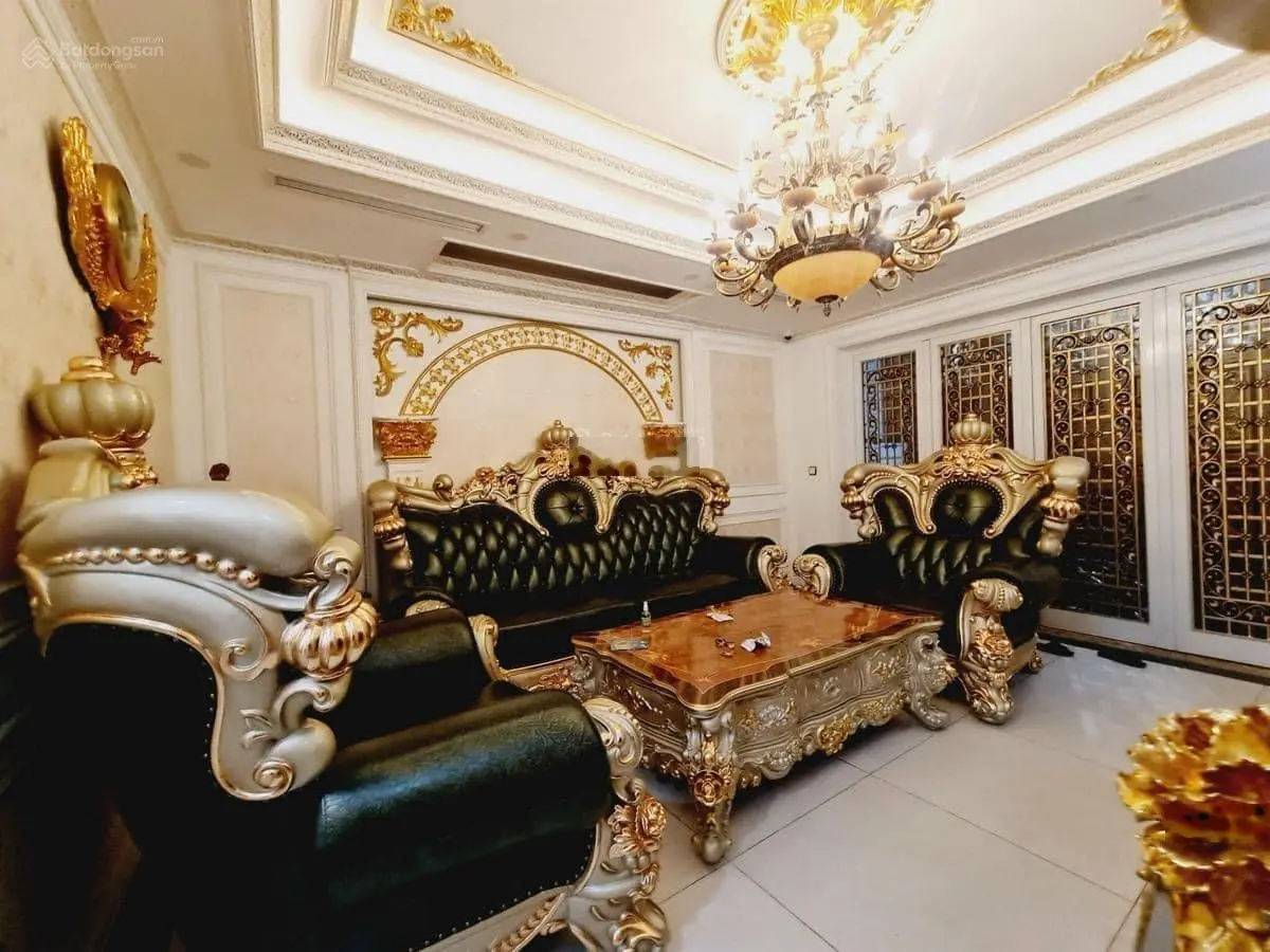 Quá đẹp, Đẳng cấp nội thất 5 sao dát vàng, nhà thật Hoàng Mai 70m x 6 tầng thang máy chỉ 12tỷ500