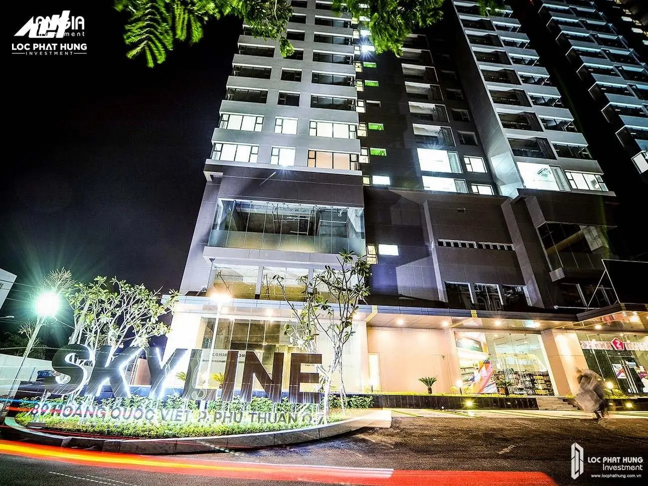 Bán căn hộ 2 phòng ngủ An gia Skyline quận 7 giá 3.35 tỷ lầu cao thoáng mát 0939 220 ***