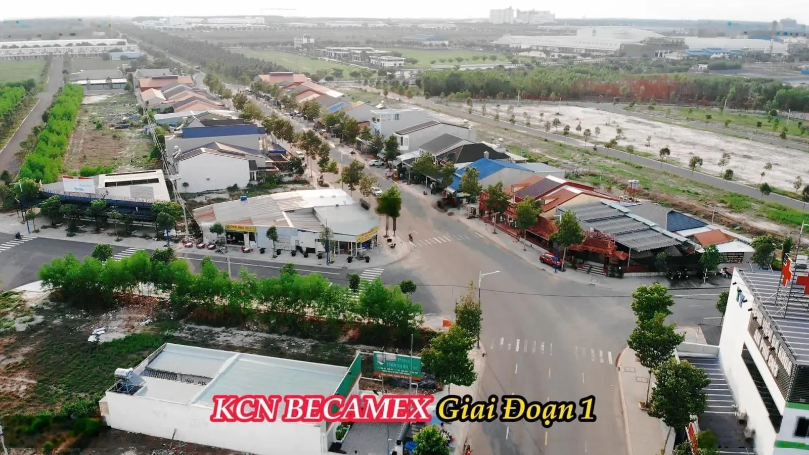 Vành đai KCN Becamex vị trí cách KCN hơn 600m - cách đường trục chính cổng số 4 LG 46m của KCN