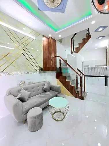 Nhà 1 lầu gần hẻm xe hơi gần chợ gần trường học