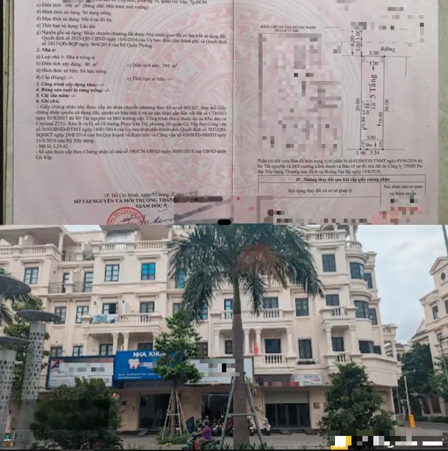 Duy nhất 1 căn góc ngã 4, nhà hoàn thiện, sát CV góc ngã 4 ĐS 3 29,3 tỷ Cityland Gò Vấp