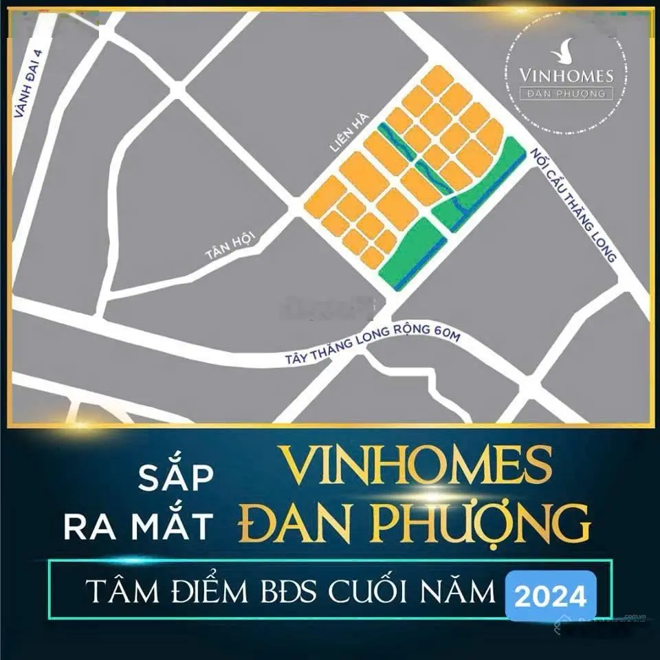 Nhận booking đợt 1 Vinhomes Đan Phượng - Trực tiếp Chủ đầu tư - Đầu tháng 12 ra hàng