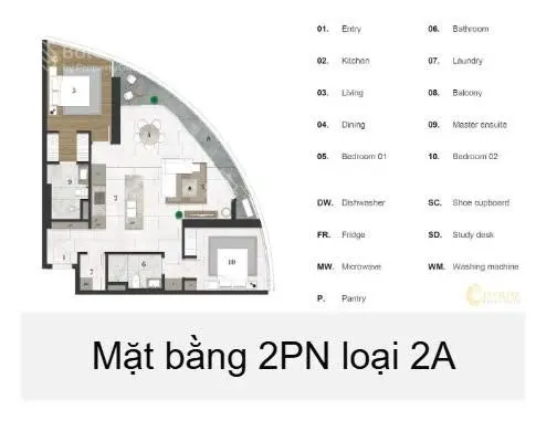 Bán căn hộ City Garden tại 59 Ngô Tất Tố, giá 9.3 tỷ, 106m2 - liên hệ: 0961 057 ***