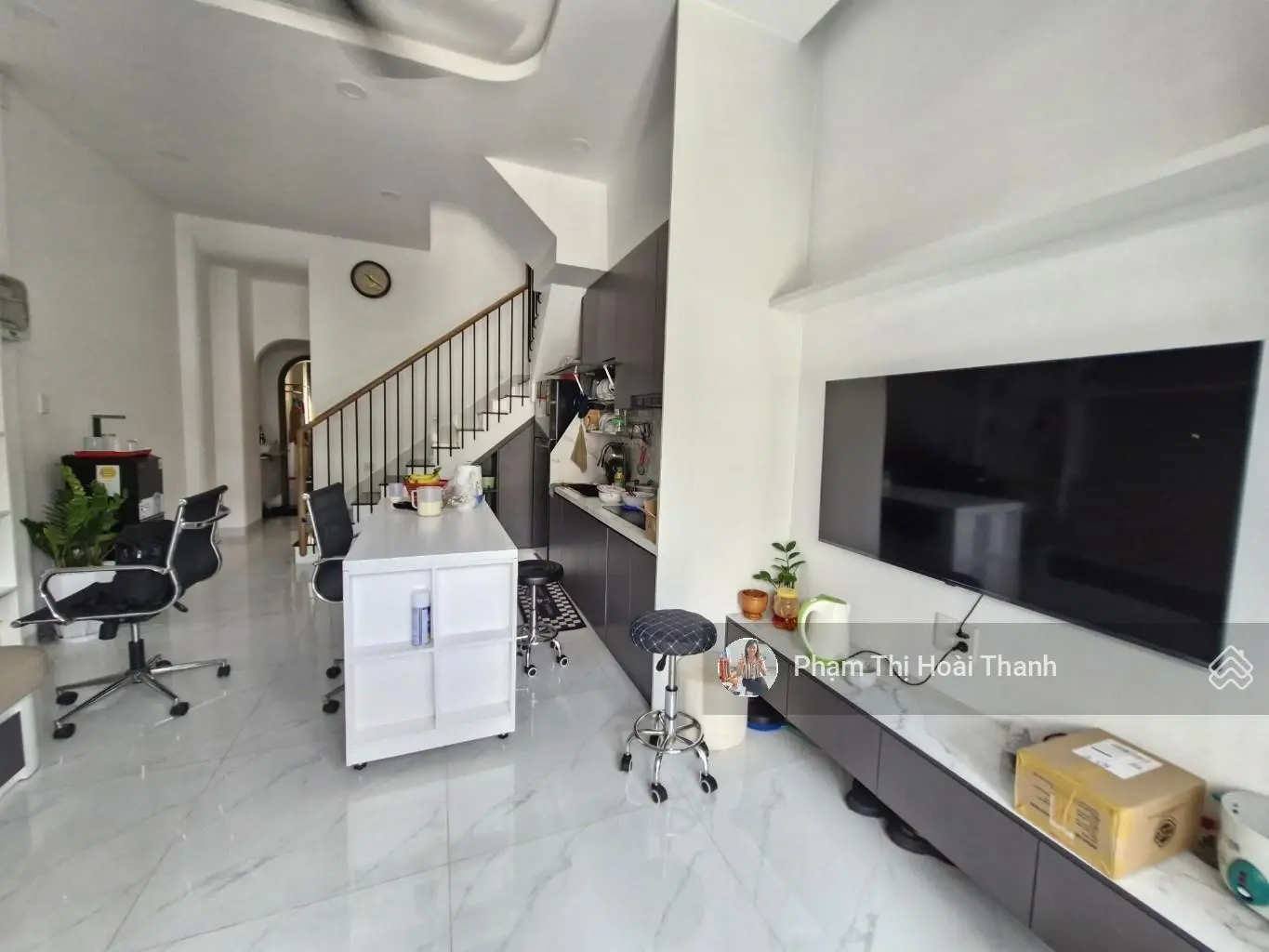 Nhà 3 tầng full nội thất, ngay ngã ba mỹ thành, hẻm 6m, 57m2, nhỉnh 5 tỷ