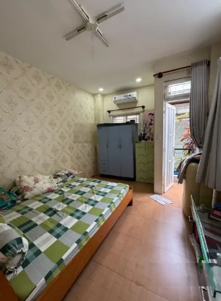 Nhà mới Sổ hồng riêng full thổ cư 38m2 , đường 6m thông, 2phòng 2wc bancol phòng thờ, Chính Chủ!