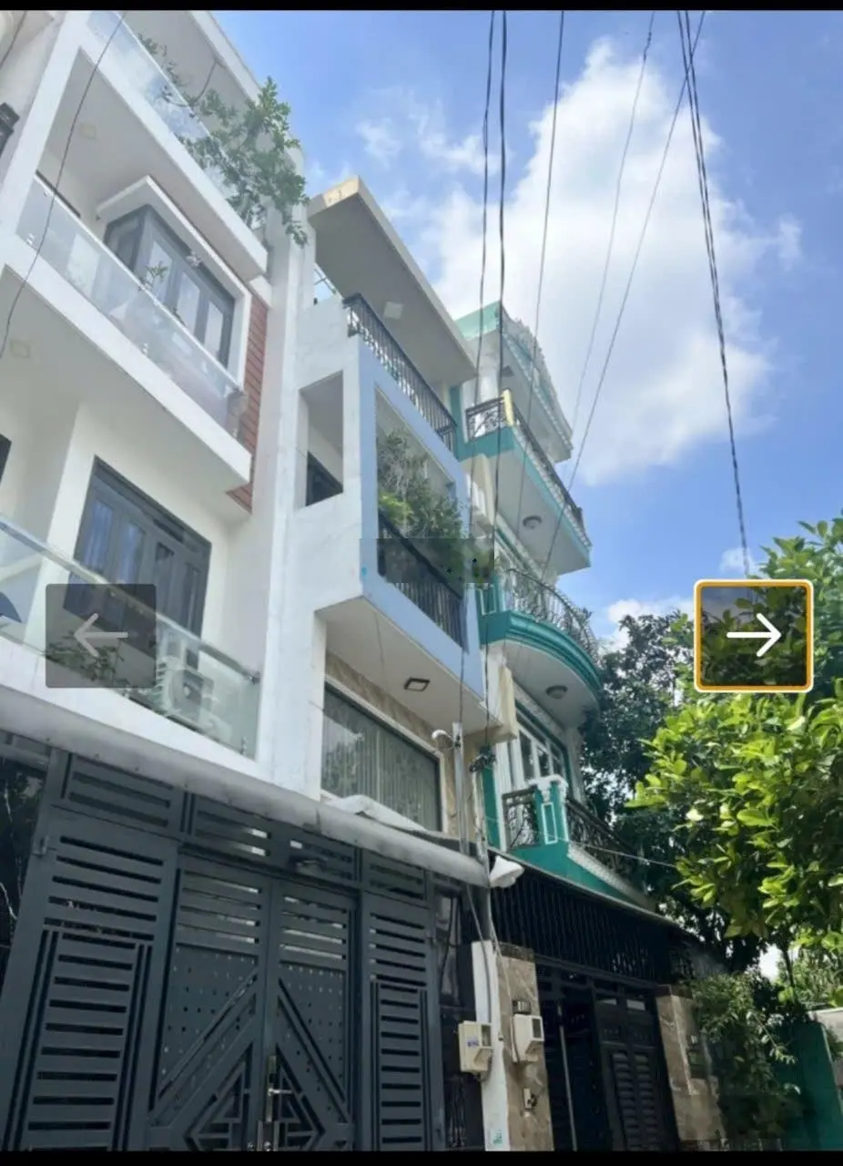 Bán nhà hẻm 148 đường số 59 P.14 GV, HXH 6m, 4 tầng, 4 PN, 66 m2, Nhà mới đẹp lung linh, chỉ 6,7 tỷ