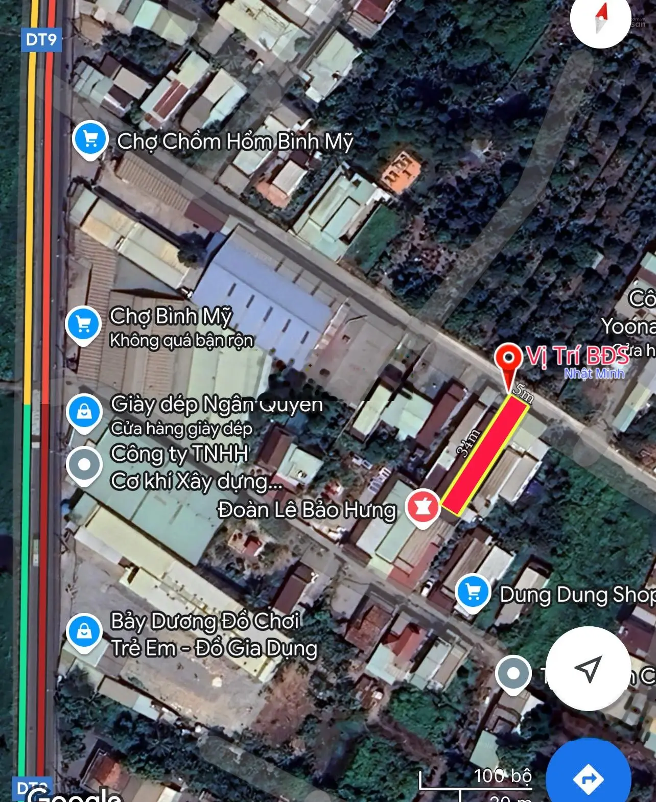 Bán đất 5x34 = 166m2 Mặt tiền đường nông thôn , 1 xẹt Hà Duy phiên , Bình Mỹ , Củ Chi