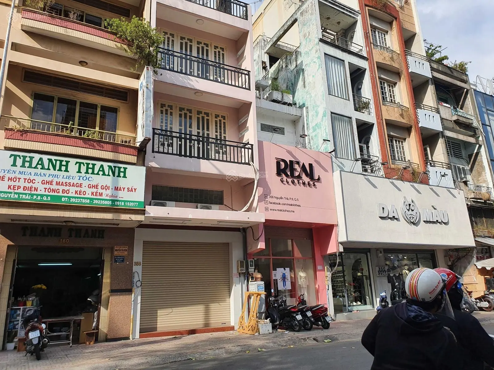 Nhà 2 mặt tiền trước sau 358 đường Nguyễn Trãi 2 chiều, P7,Q5, 4.1m nở hậu 4.6x18m, HĐT 70 tr 32 tỷ