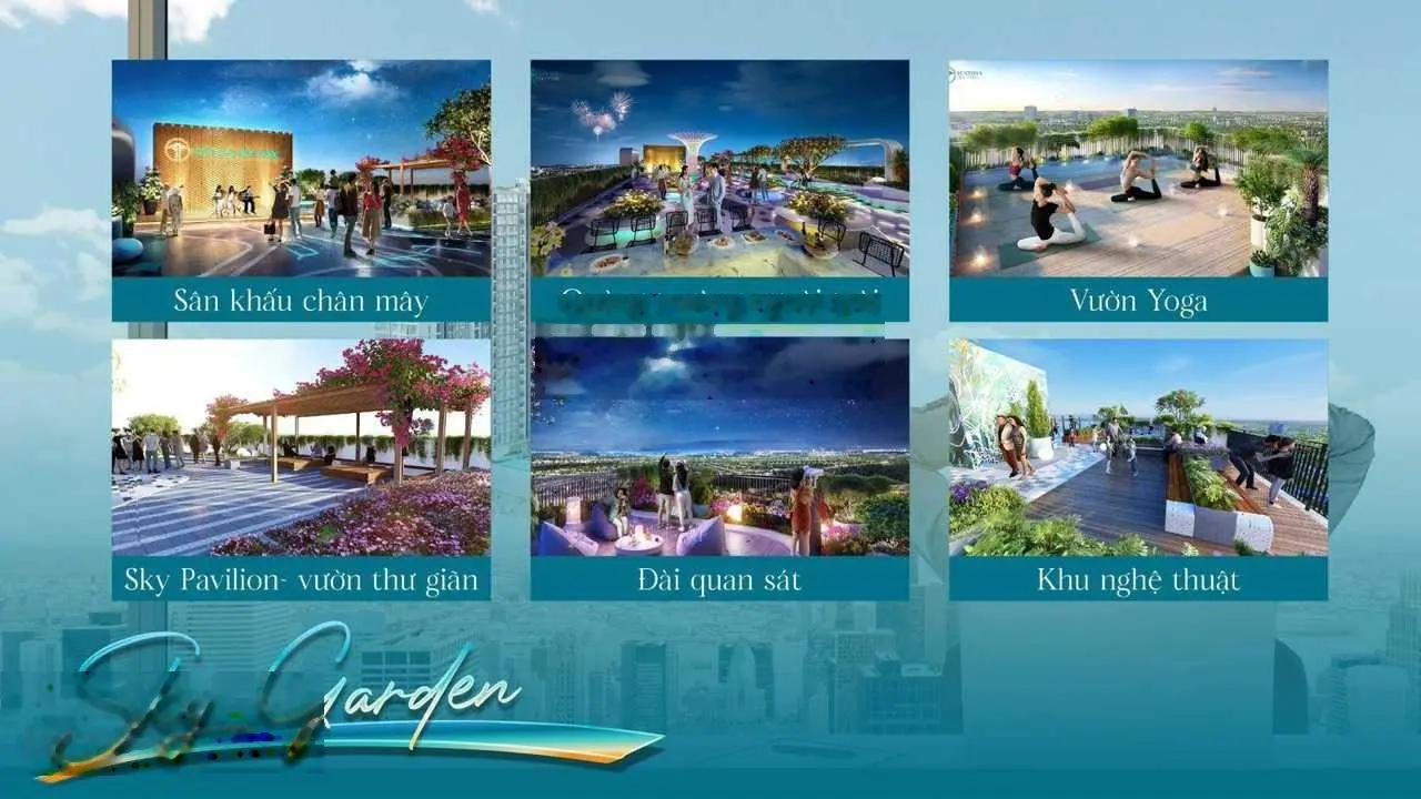 Ở dự án khác diện tích nhỏ mà giá thành lại cao. Lựa chọn ngay 3PN Sentosa Sky Park, 3 tầm view đẹp