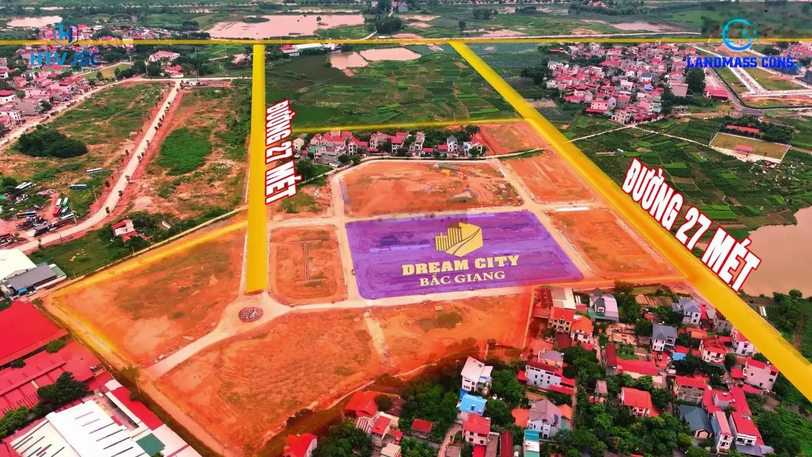 Bán đất nền dự án Dream City Bắc Giang, giá chỉ từ 2.8 tỷ