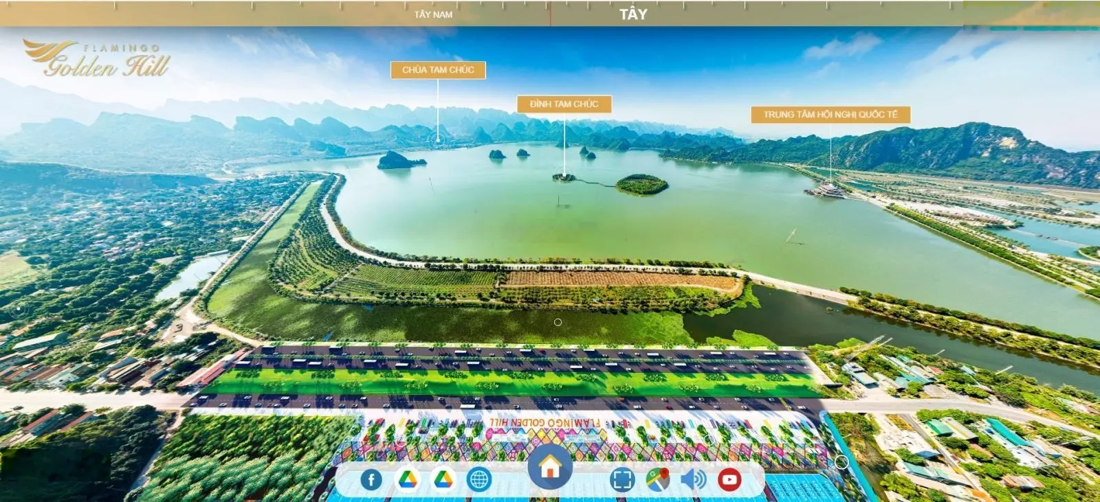 Biệt thự nghỉ dưỡng Flamingo mặt hồ. Cam kết tiền thuê 22tr/tháng trong 30 tháng. Bỏ vốn chỉ 3,9 tỷ