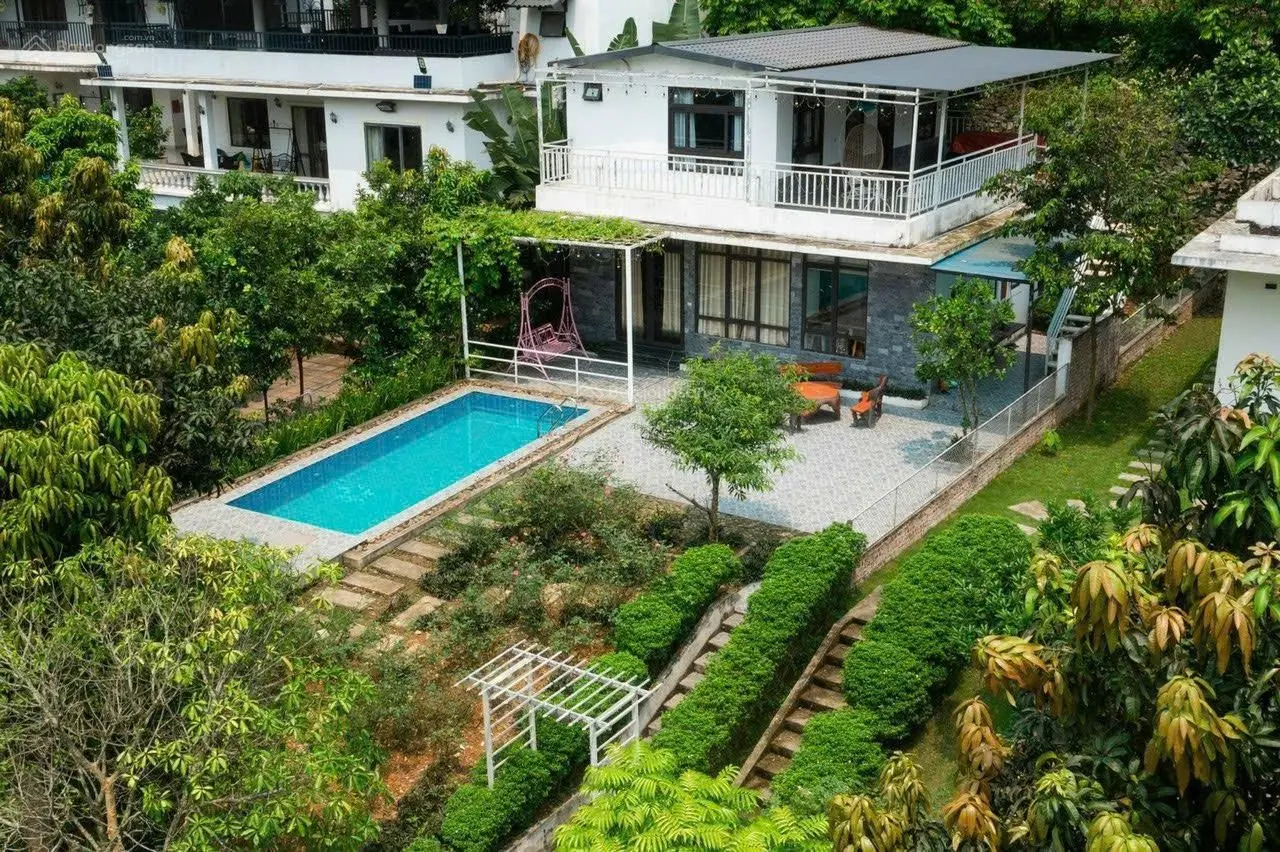 Siêu phẩm biệt thự 300m² đầy đủ nội thất, hồ bơi tại Lương Sơn - giá cực tốt!