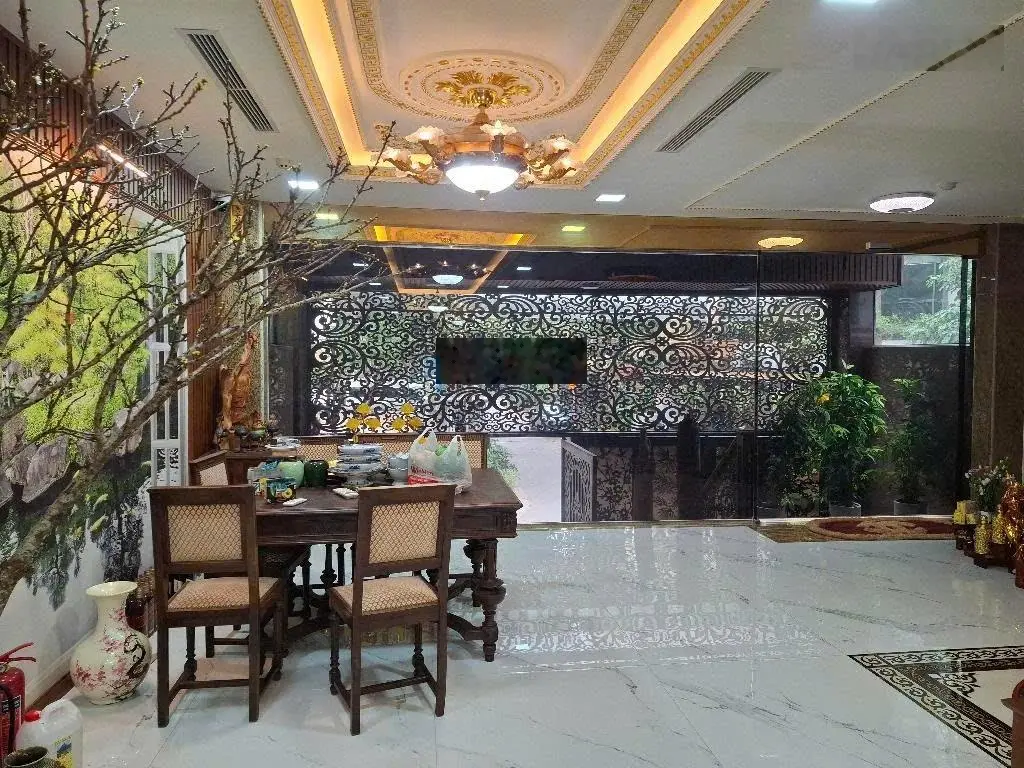 Bán Biệt Thự KĐT Mỹ Đình 2, Nguyễn Cơ Thạch, DT 125M2, 6 Tầng, Thang Máy, Oto Tránh, Hầm Để Xe