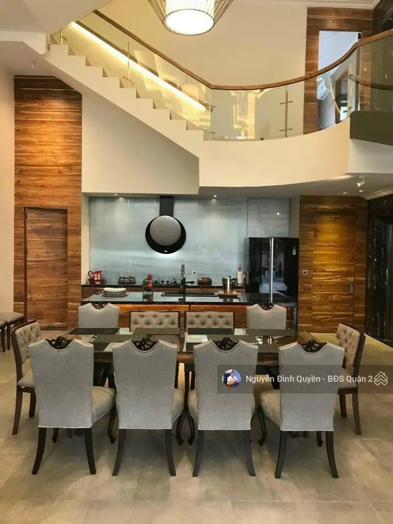 145 tỷ - sở hữu biệt thự view sông - thảo điền. dt: 888m2 - hầm 4 tầng siêu đẹp