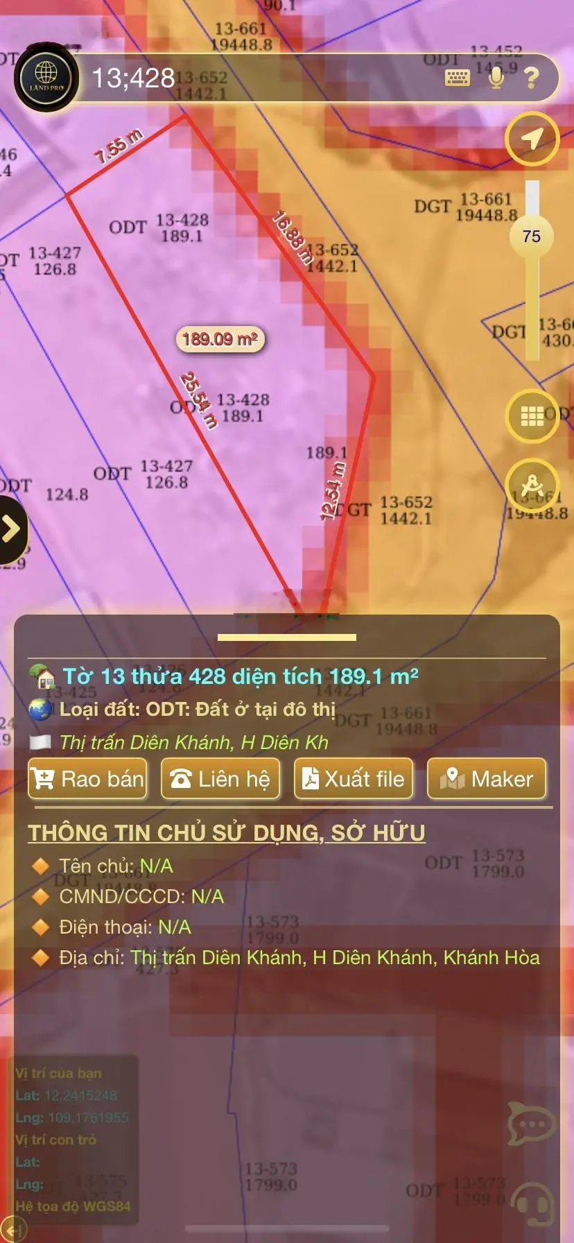 Bán đất trung tâm TP lô góc 17 triệu/m2, hai mặt tiền đường siêu đẹp