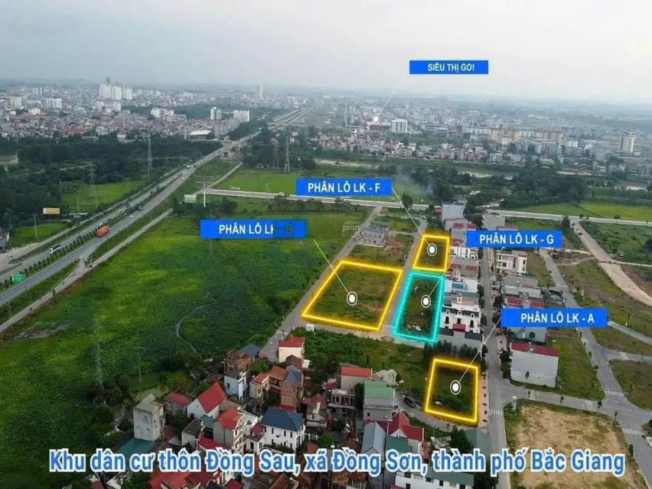 Chính chú cần bán cắt lỗ đất đấu giá Đồng Sau, Đồng Sơn, Bắc Giang