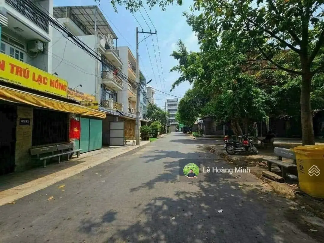Nhà phố 5,5m x 19m. Xây 1 hầm 3 lầu Sát công viên 1/ Hẻm 12m thông Nguyễn Thị Búp