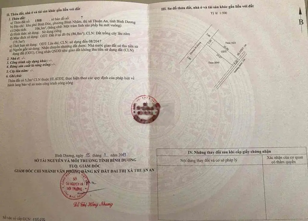 Đất gần nhà thờ Lái Thiêu