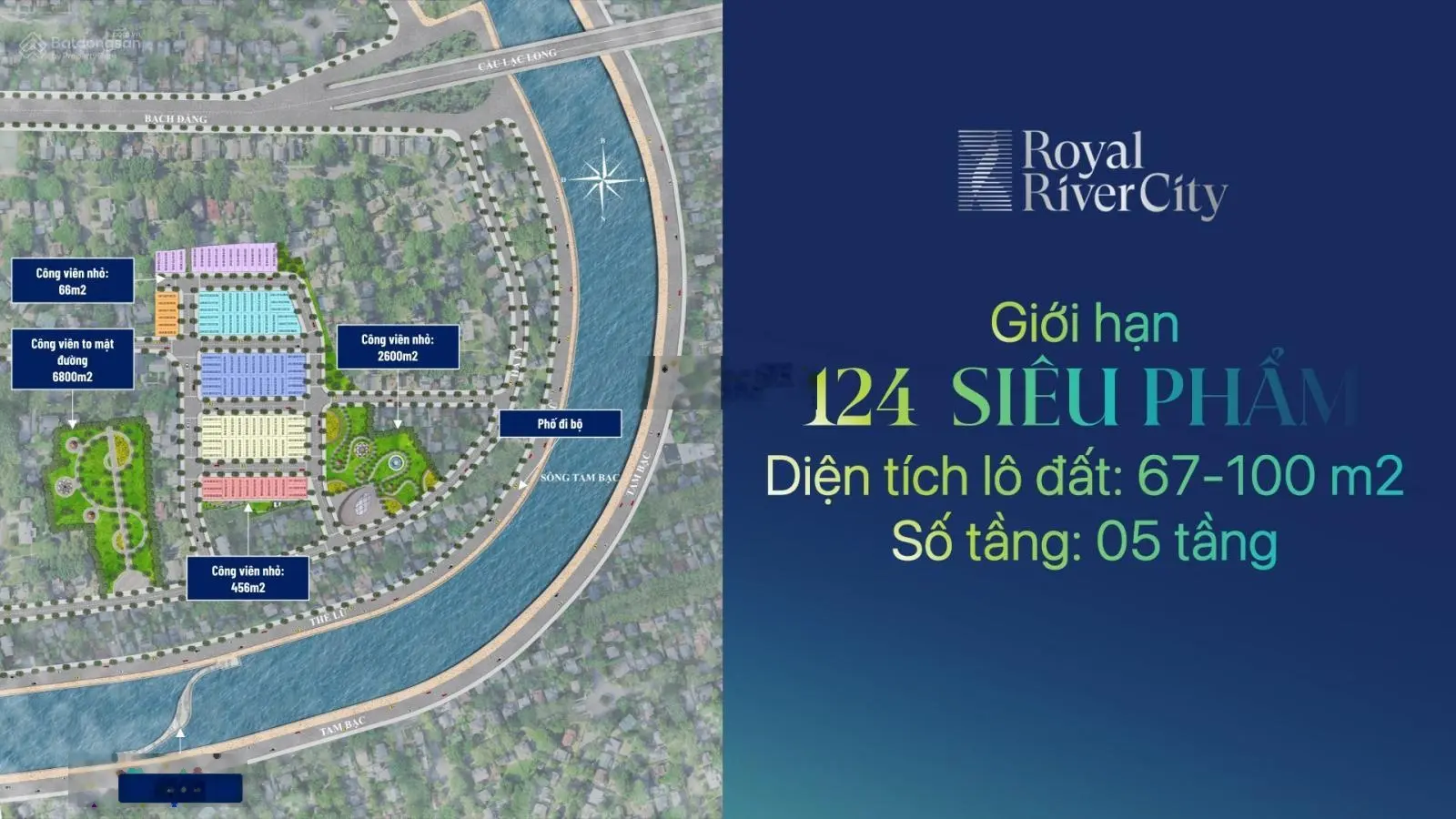 Biệt thự Royal River City 80 Hạ Lý - Trời Âu thu nhỏ, Paris giữa lòng Hải Phòng