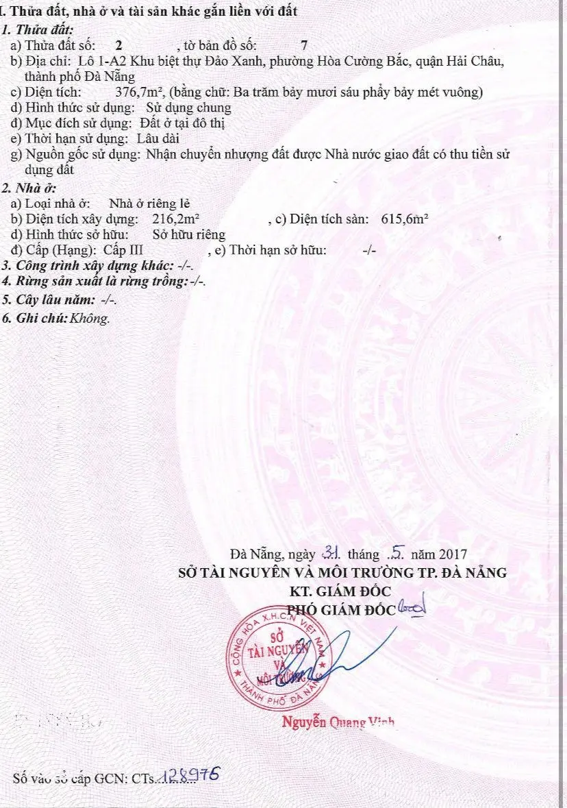 Khu biệt thự Đảo Xanh - bán biệt thự căn góc hiếm có - view sông thoáng mát - sản phẩm có giới hạn