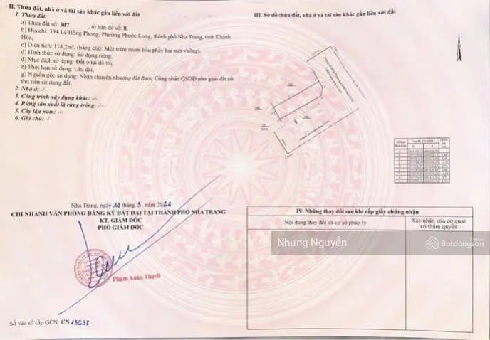 Nhà phố Lê Hồng Phong, Phước Hải, Nha Trang - khu vực buôn bán sầm uất