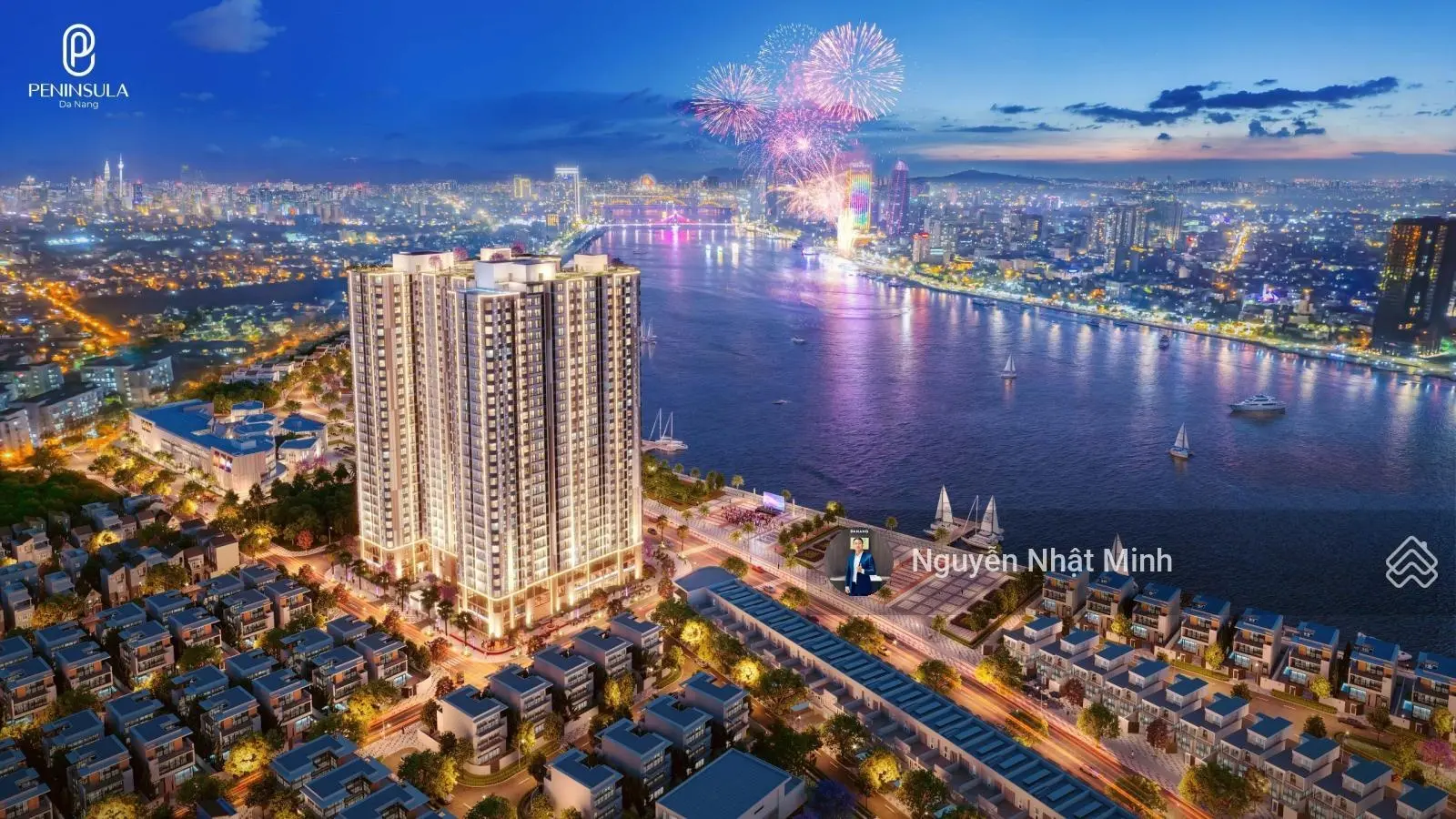 Căn 2PN view sông tầng cao, hot nhất bảng hàng, đầu tư dễ thanh khoản lợi nhuận cao Peninsula