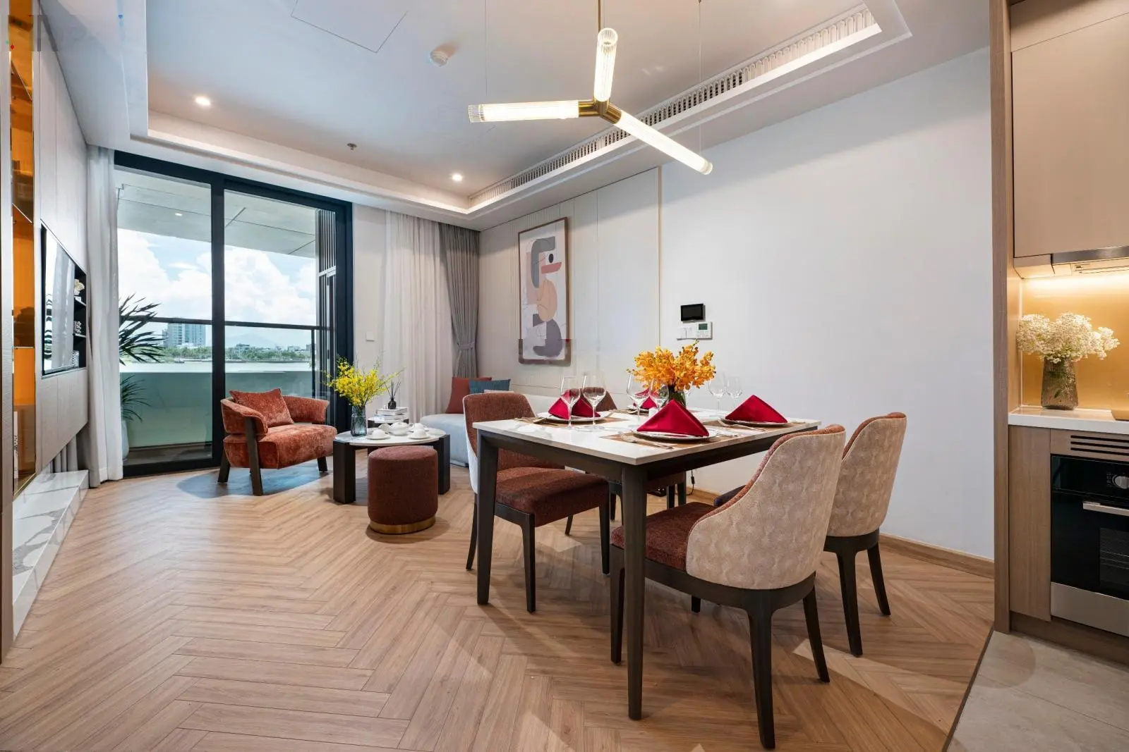 Duy nhất căn hộ 2PN view sông + cầu Rồng Đà Nẵng 87m2 giá 6.x tỷ dự án Sun Ponte của Sungroup
