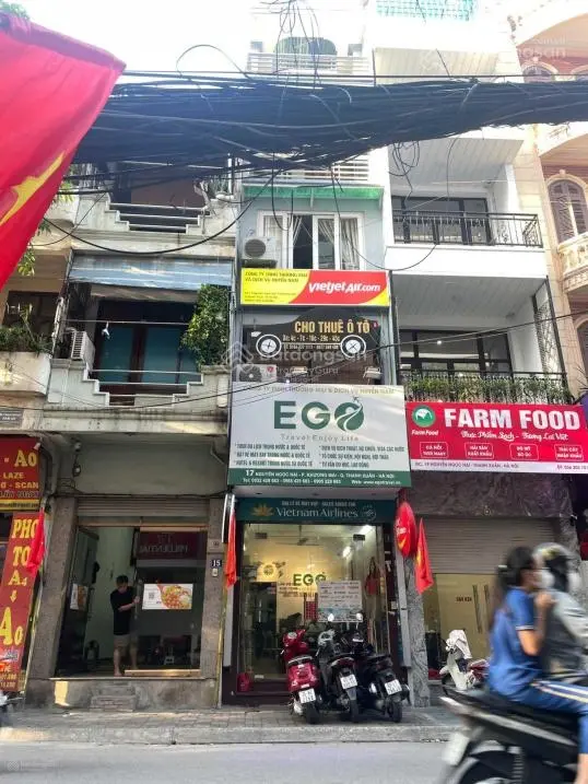 Bán nhà mặt ngõ kinh doanh Trung Kính - Cầu Giấy 51m2 MT 4m lô góc ô tô tránh 16,5 tỷ có TL