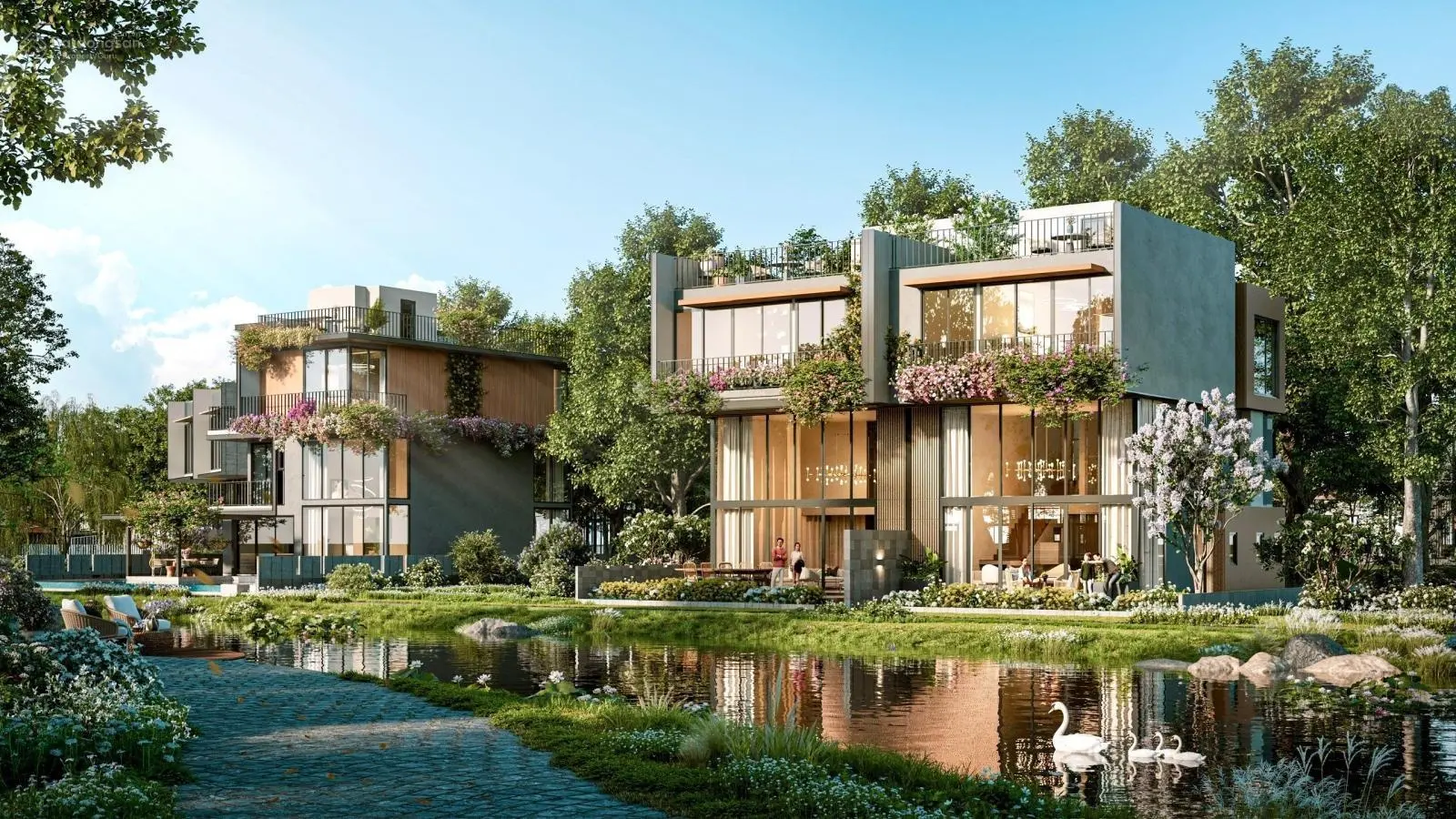 Biệt thự đảo mặt sông đẹp nhất Ecovillage Saigon River 16tỷ6 đã có HĐMB LH: 0963 552 ***