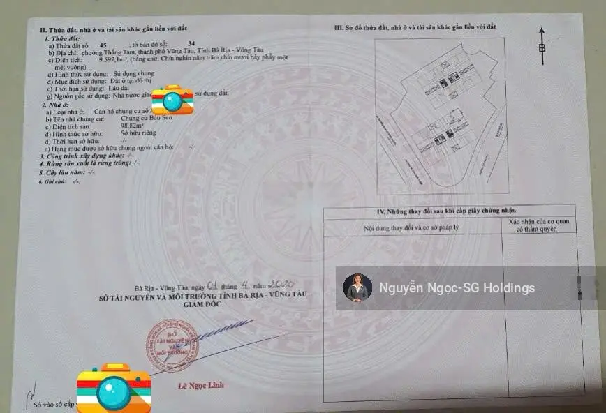 Bán căn hộ chung cư tại vũng tàu melody, giá 3,6 tỷ, diện tích 98,84m2, 3 pn