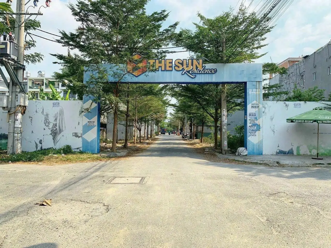 Bán đất góc 2 mặt tiền khu dân cư The Sun - Thị Trấn - Nhà Bè