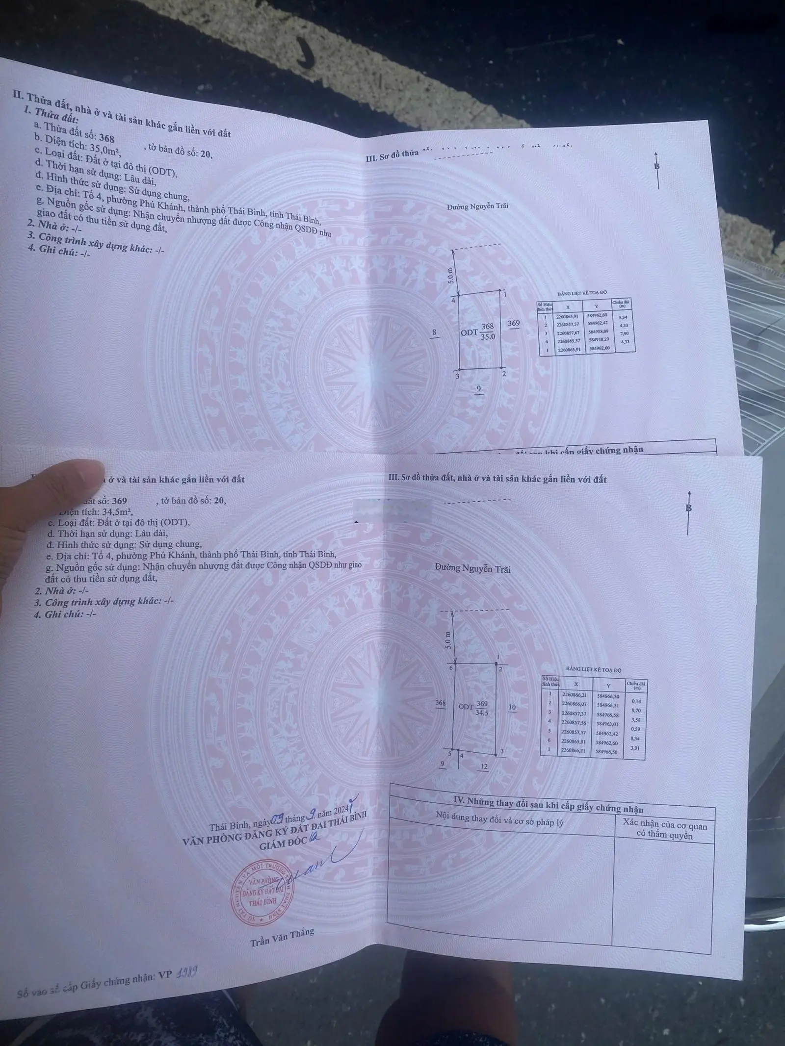 Siêu phẩm nhà 4 tầng mặt phố Nguyễn Trãi, Phú Khánh, TP Thái Bình.