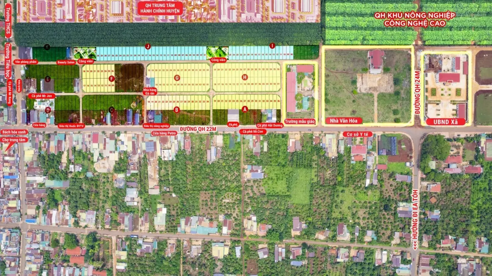 Đất nền quy hoạch ô bàn cờ đô thị, thổ cư toàn bộ, giá cực sốc