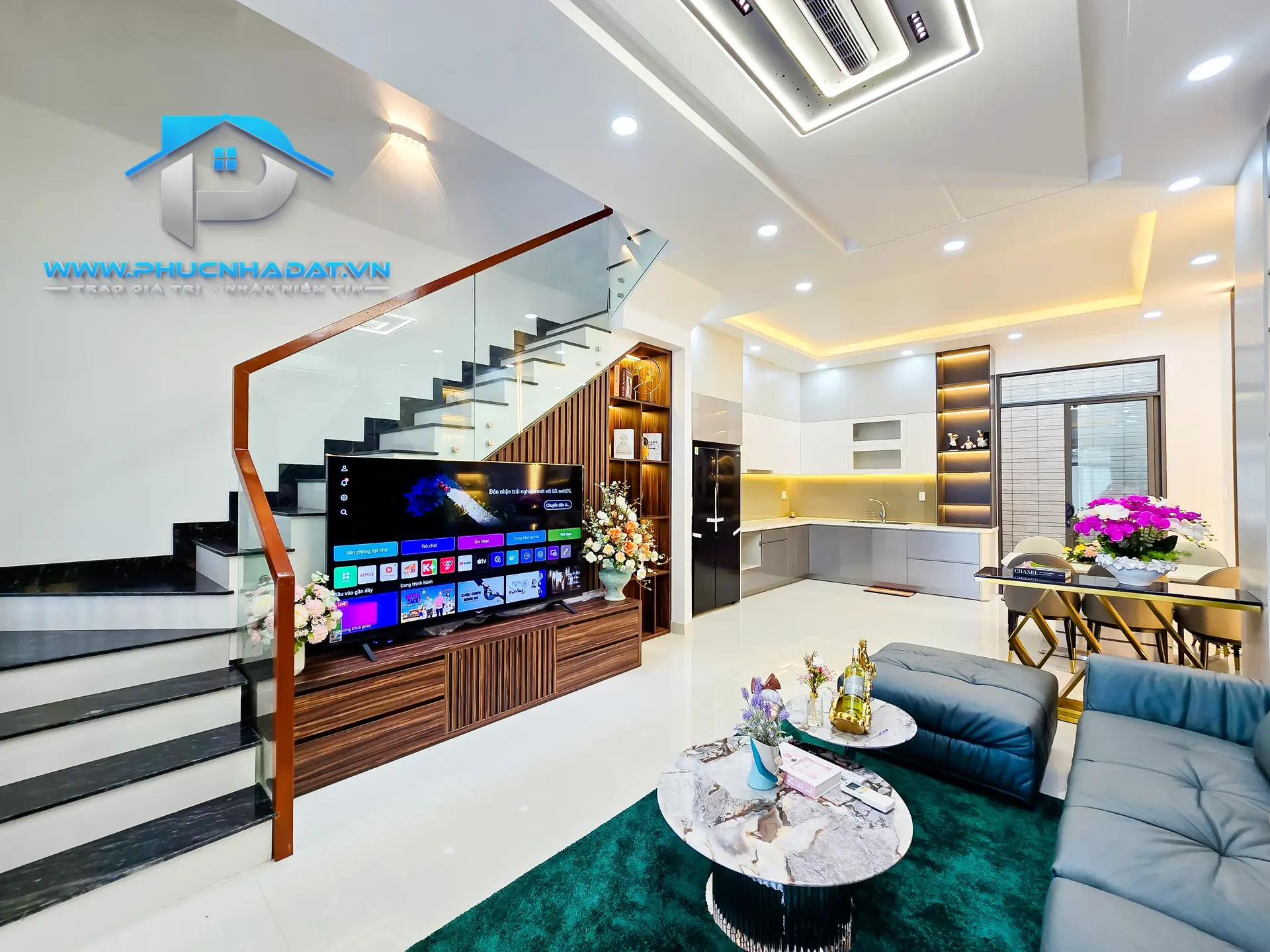 CƠ HỘI SỞ HỮU NHÀ ĐẸP MÊ LY ĐẦY ĐỦ NỘI THẤT ĐƯỜNG HUỲNH TẤN PHÁT - GIÁ 8.6 TỶ, 5X17M