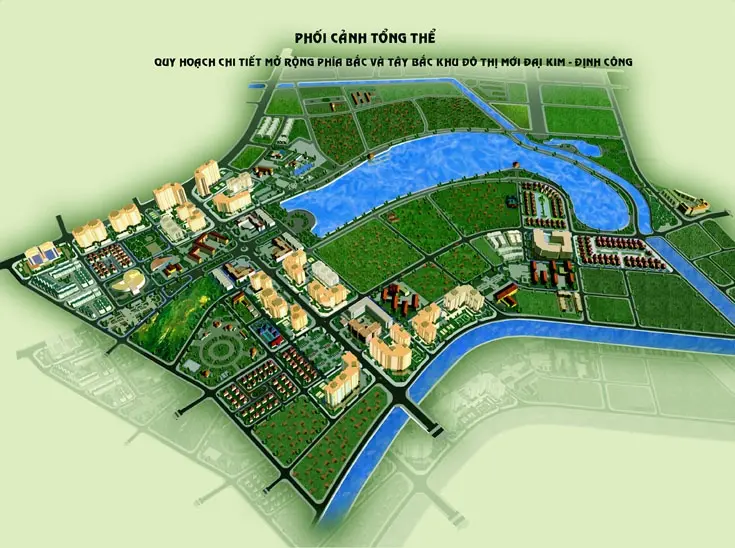 Tôi chính chủ bán biệt thự và lô Vành đai 2.5 No 3.7 vs 3.4 dự án Đại Kim Định Công Hoàng Mai