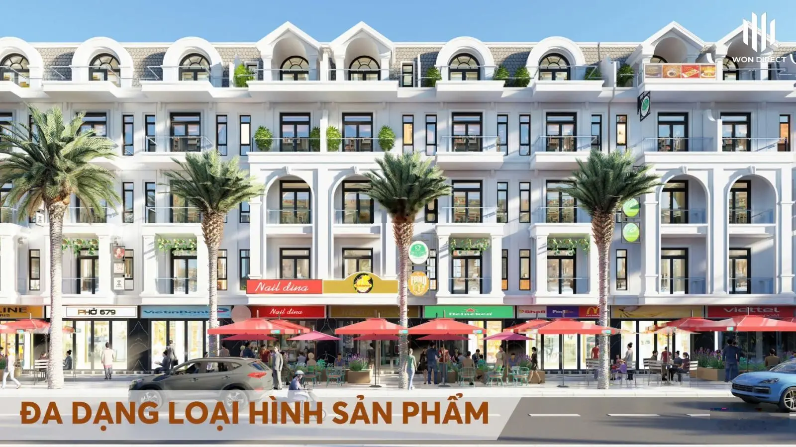 Himlam ra hàng mới nhất, quỹ các căn shophouse đường lý tử tấn. đường 33m + vỉa hè 5m. giá từ 17 tỷ