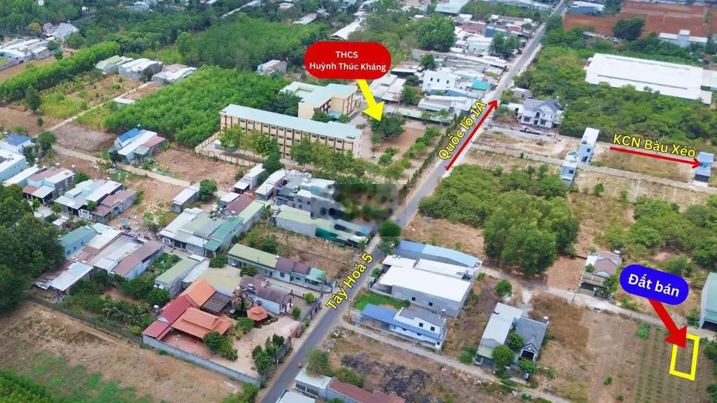 Bán đất giá 980 triệu, diện tích 118 m2, tại Trảng Bom, Đồng Nai