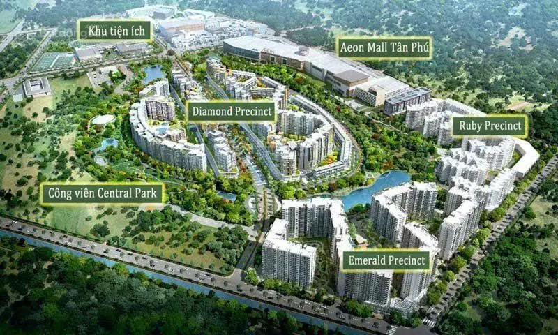 Giỏ hàng đa dạng dự án Celadon City hot nhất Tân Phú - thanh toán 15% nhận nhà ở ngay
