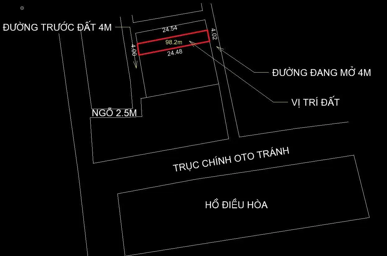 SIÊU RẺ! 98m thị trấn Phú Xuyên ngõ oto nhỉnh 1tỷ