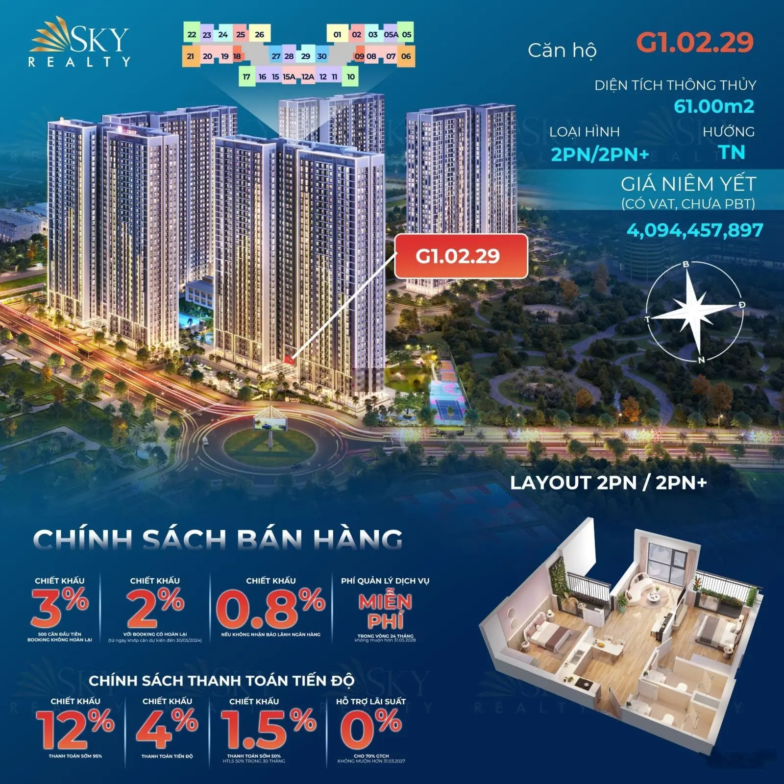 The Sola Park sau 48h ra hàng đã khớp gần hết 2000 căn - Hãy nhanh tay nếu chưa khớp được căn ưng ý