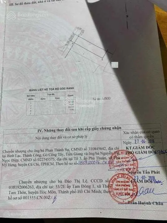 Bán lô đất ngộp 100m2 đường Lê Thị Hà gần Bệnh viện đa khoa Hóc Môn SHR