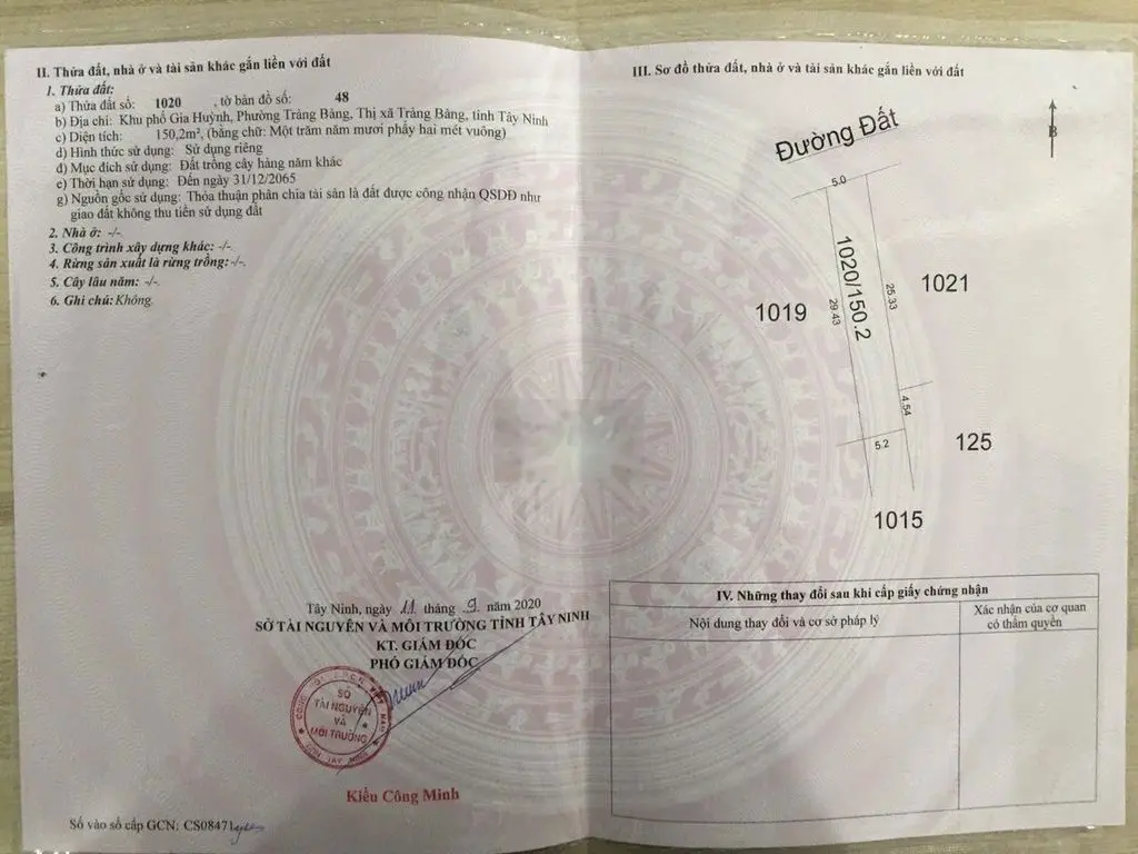 Bán Miếng Đất Đẹp Tây Ninh 480 Triệu.
