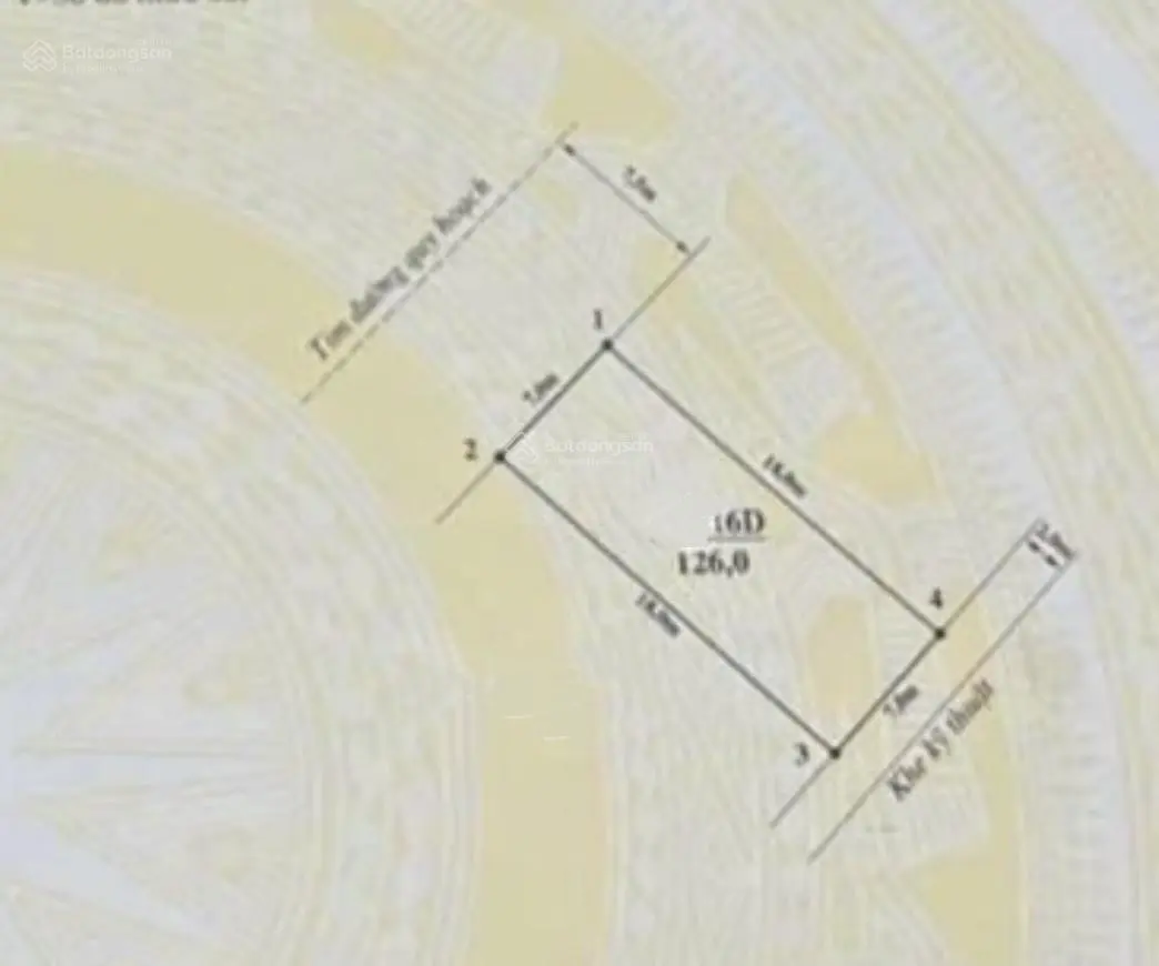 Bán lô kề góc rất đẹp 126m2 ngang 7m, lô 16D Lê Hồng Phong, Hải Phòng - Giá đẹp