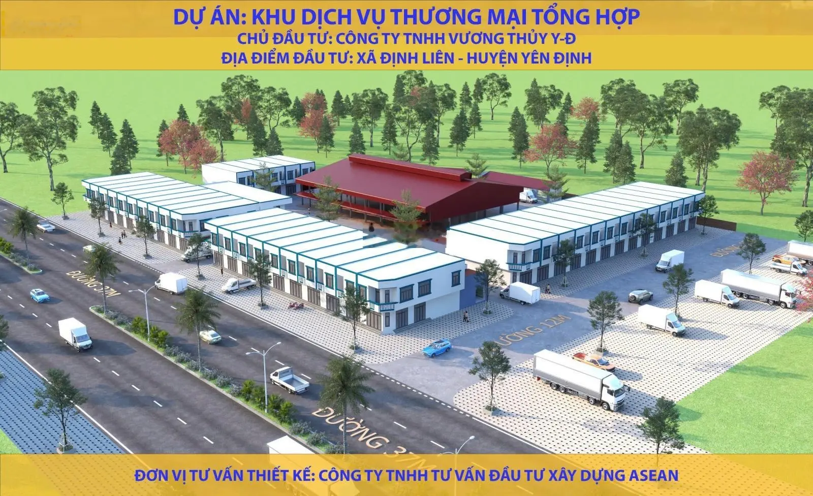 Chuỗi Shophouse Nằm trong KCN Định Liên lớn nhất Yên Định